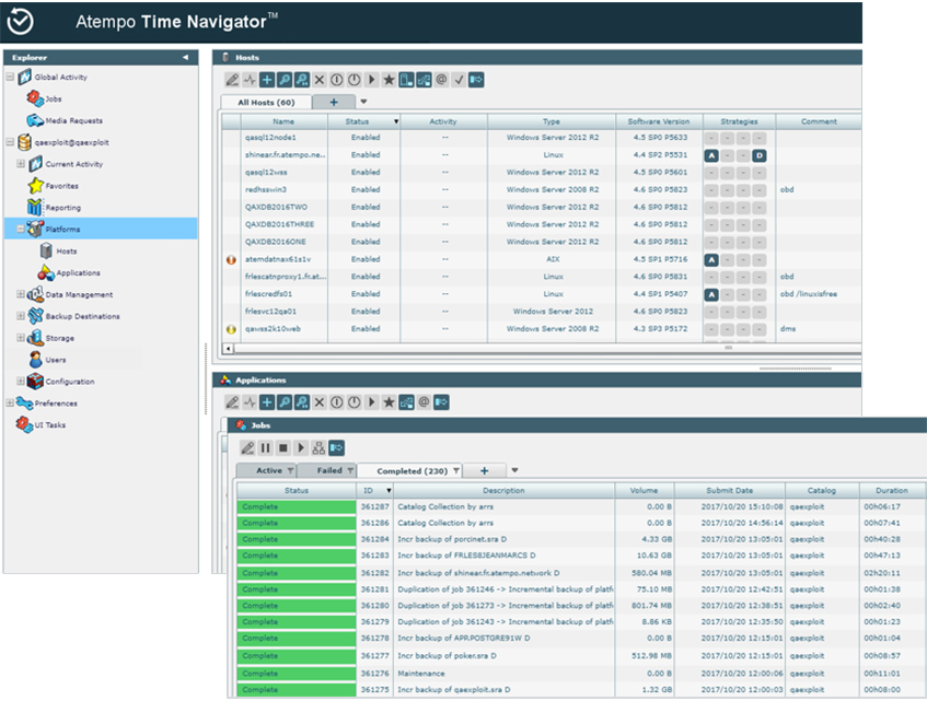 Time Navigator information4